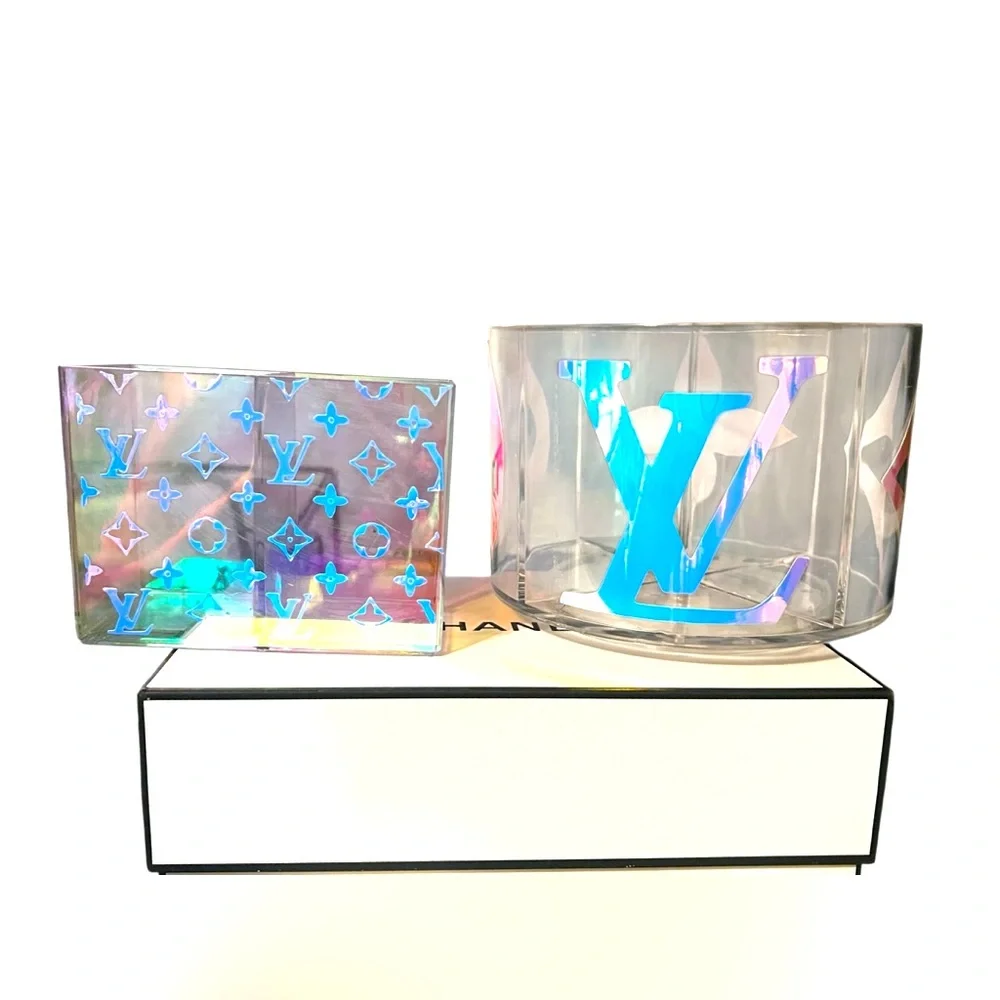 Luxury Fashion Inspired Acrylic Vanity Organizer Set